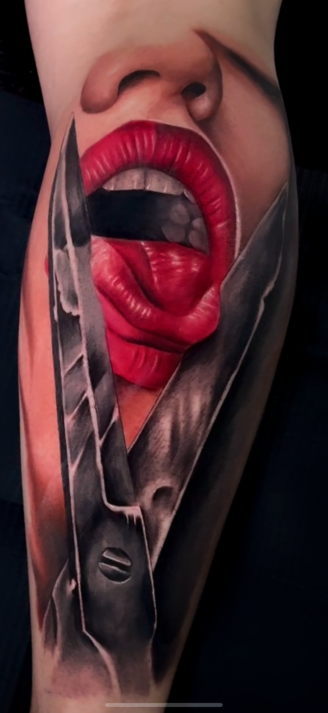 Color realism tattoo by Arnold Camargo at Diroka Tattoo Studio